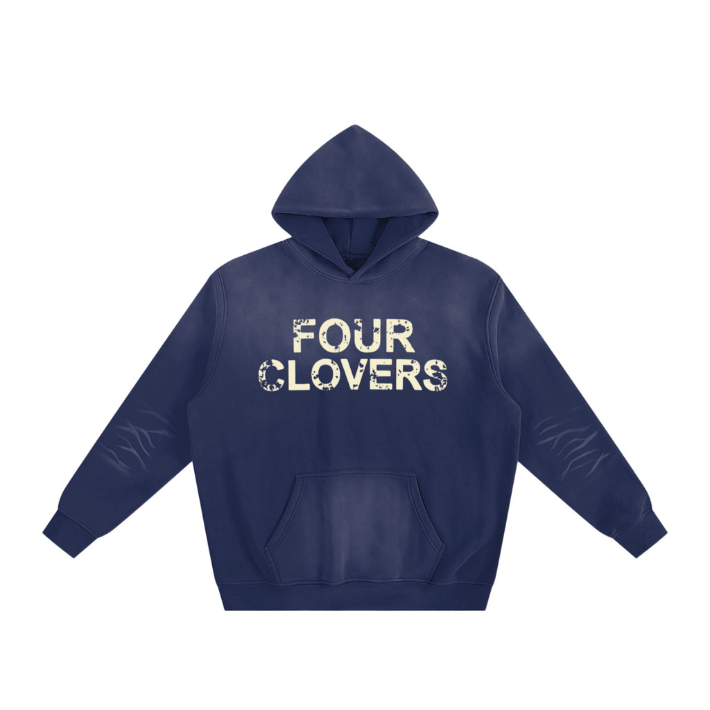 Four Clovers Sunfade Fleeced Hoodie