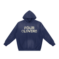 Four Clovers Sunfade Fleeced Hoodie