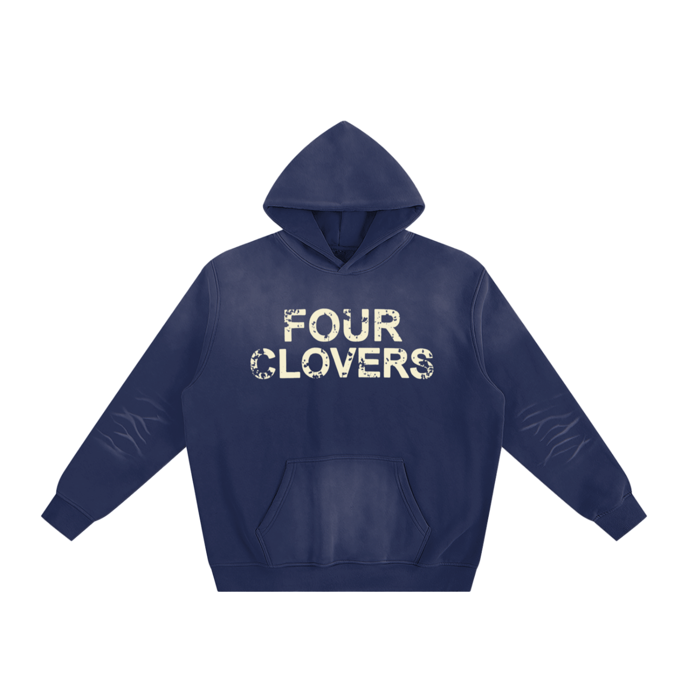 Four Clovers Sunfade Fleeced Hoodie