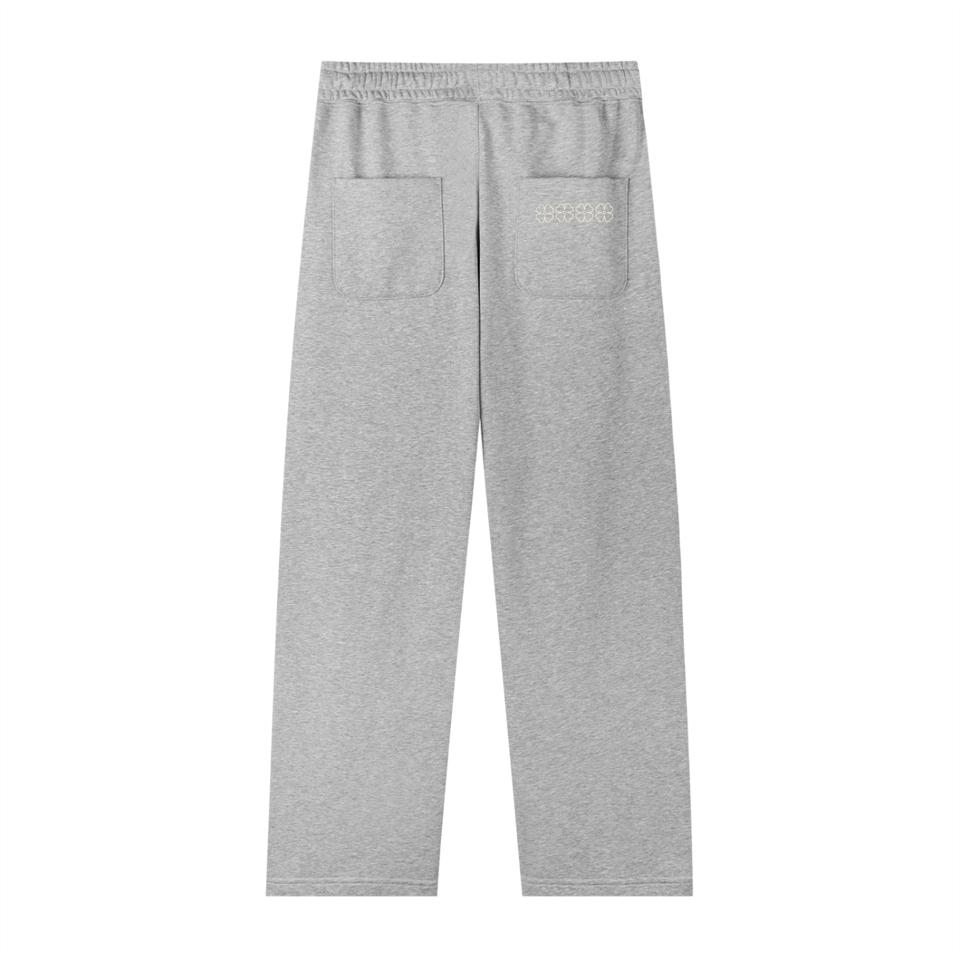 Four Clovers Straight-Leg Sweatpants