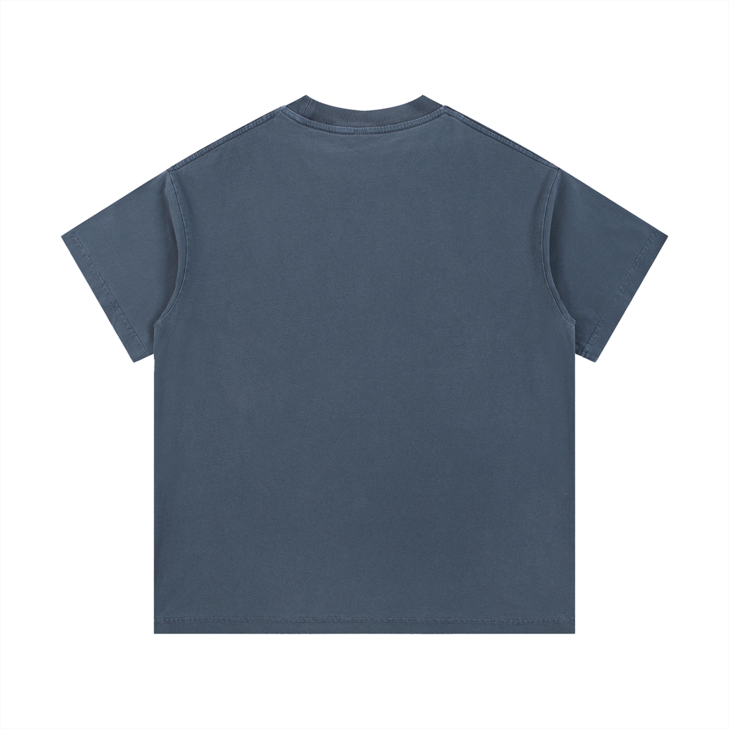 Four Clovers Vintage Wash Cotton T-Shirt