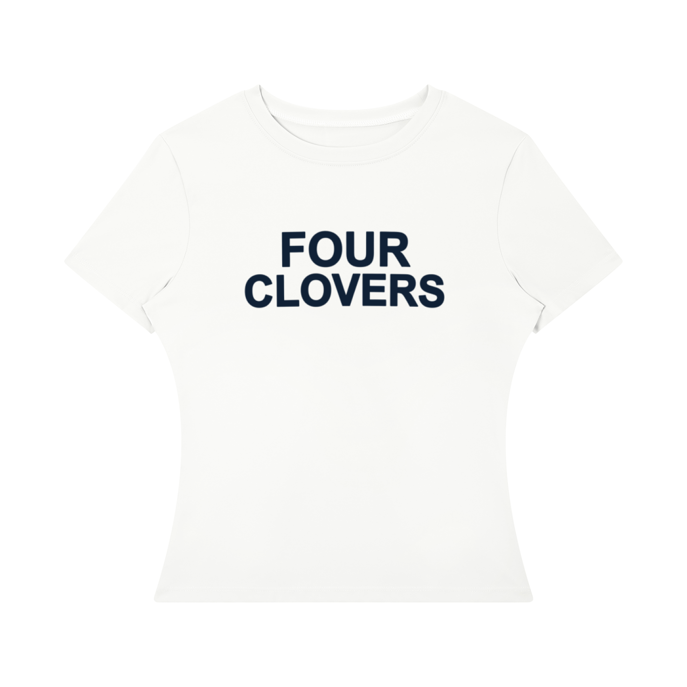 Four Clovers Women's Slim Fit T-Shirt