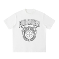 Four Clovers Heavyweight Vintage Washed Frayed T-Shirt