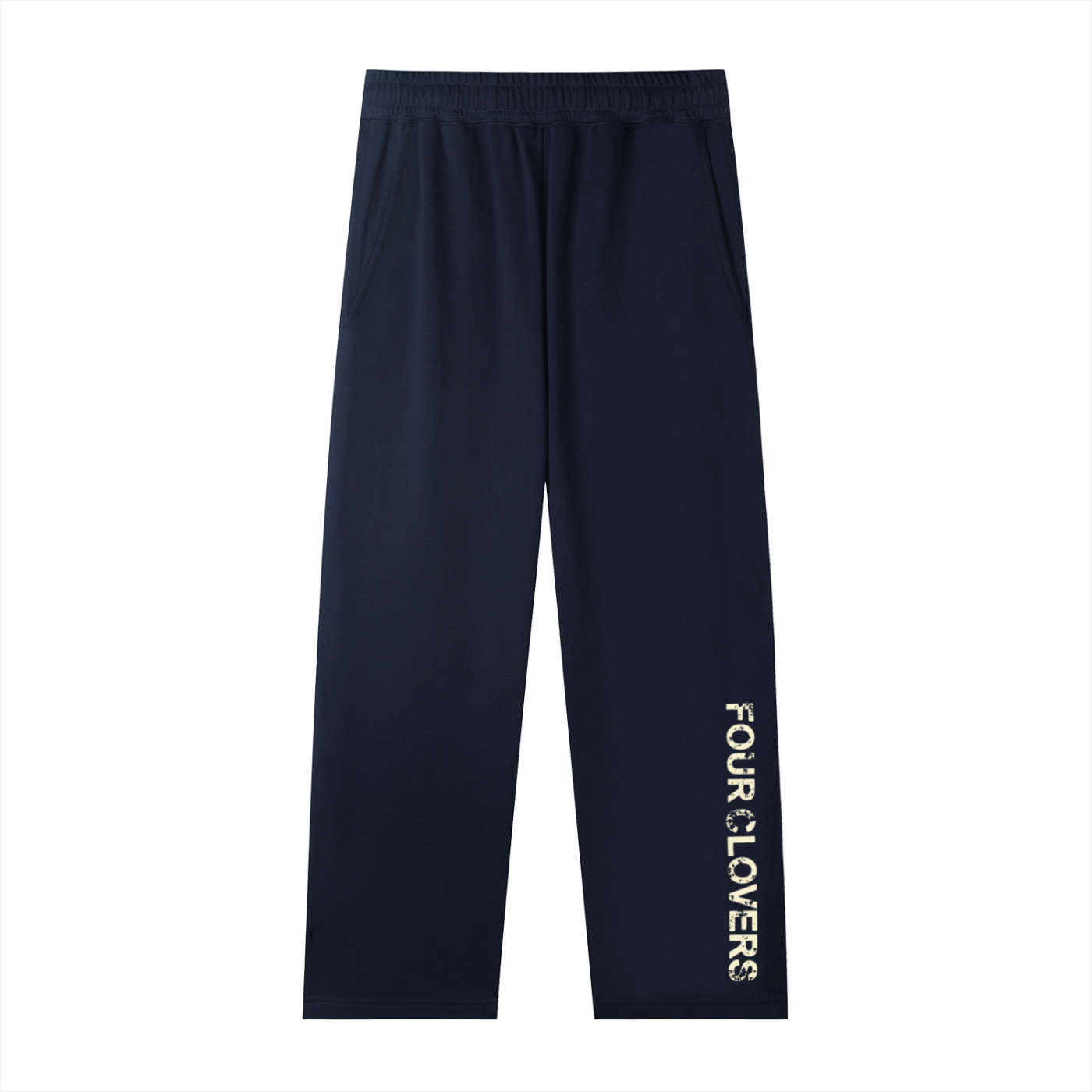 Four Clovers Straight-Leg Sweatpants
