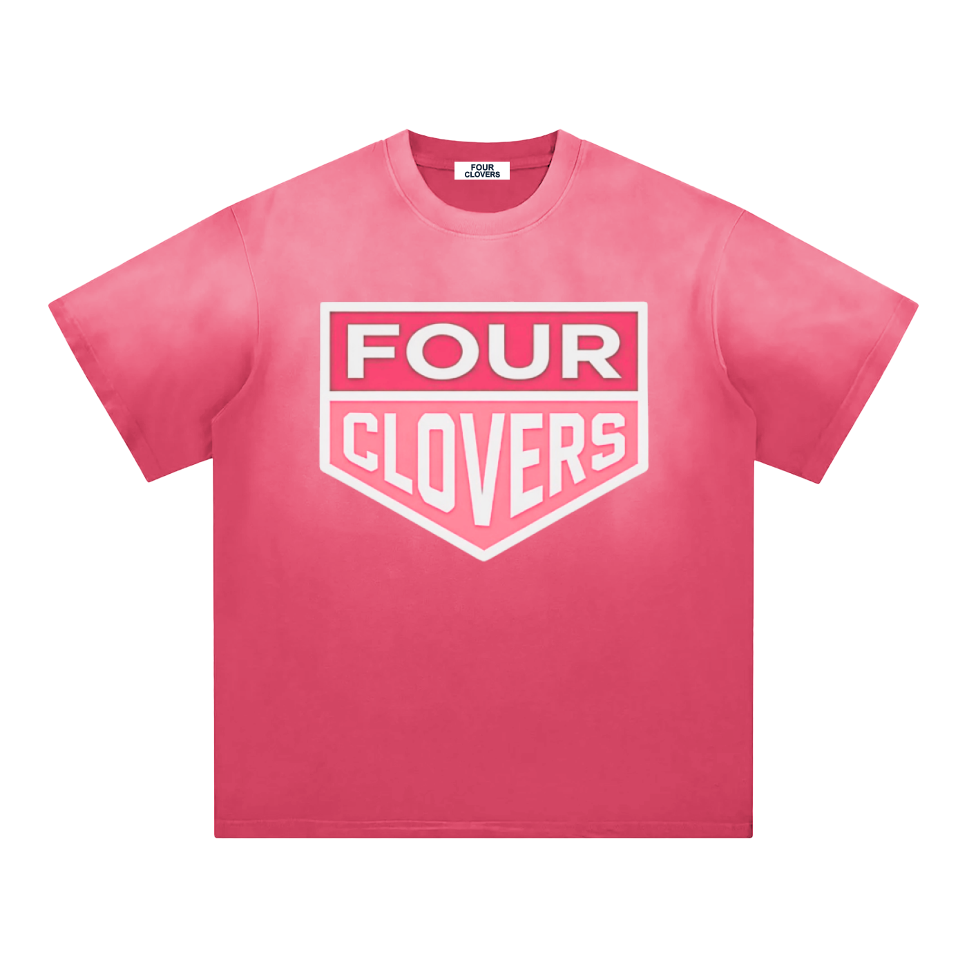 Four Clovers Sunfade Edge Gradient T-Shirt