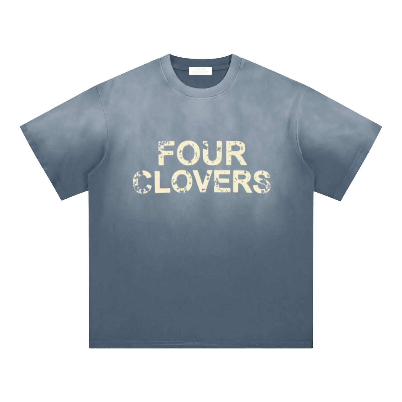 Four Clovers Sunfade Edge Gradient T-Shirt