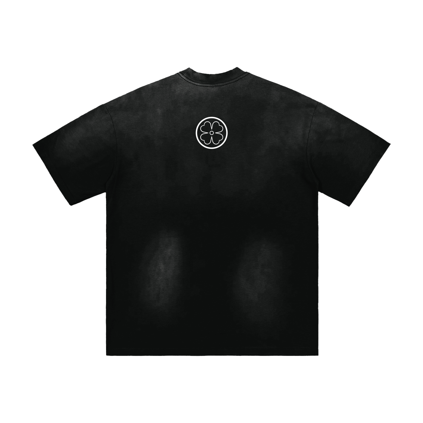 Four Clovers Saint Tropez Hand-Frayed Sunfade T-Shirt