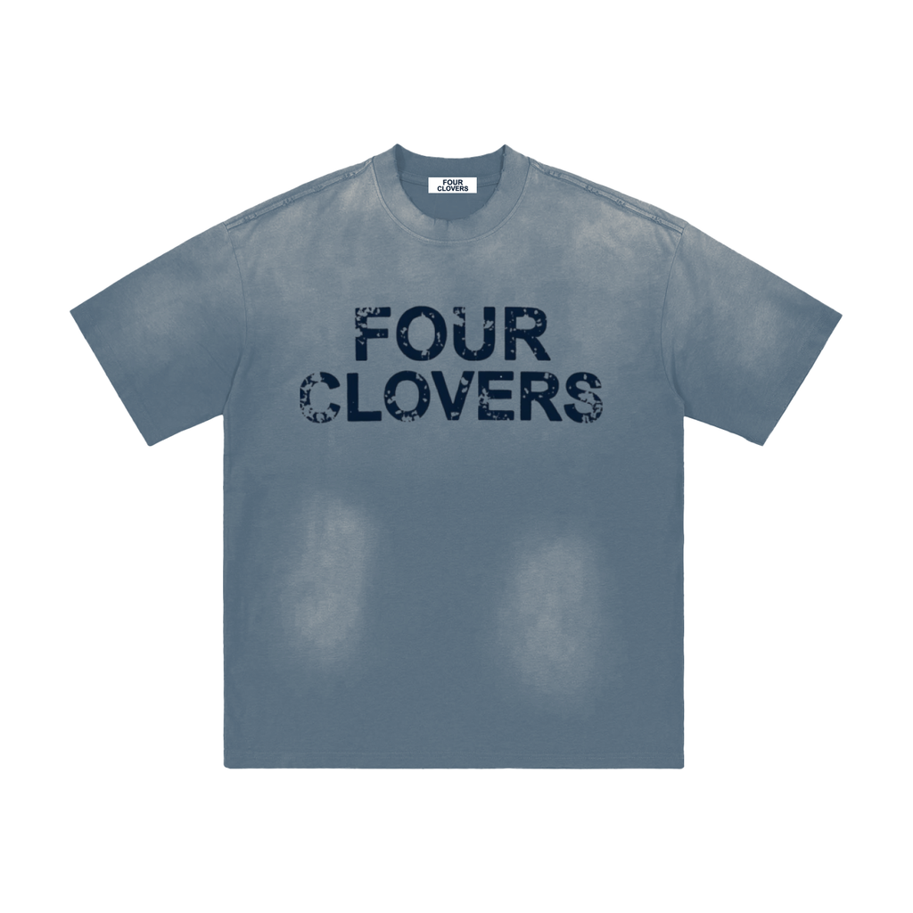 Four Clovers Hand-Frayed Sunfade T-Shirt