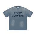 Four Clovers Hand-Frayed Sunfade T-Shirt