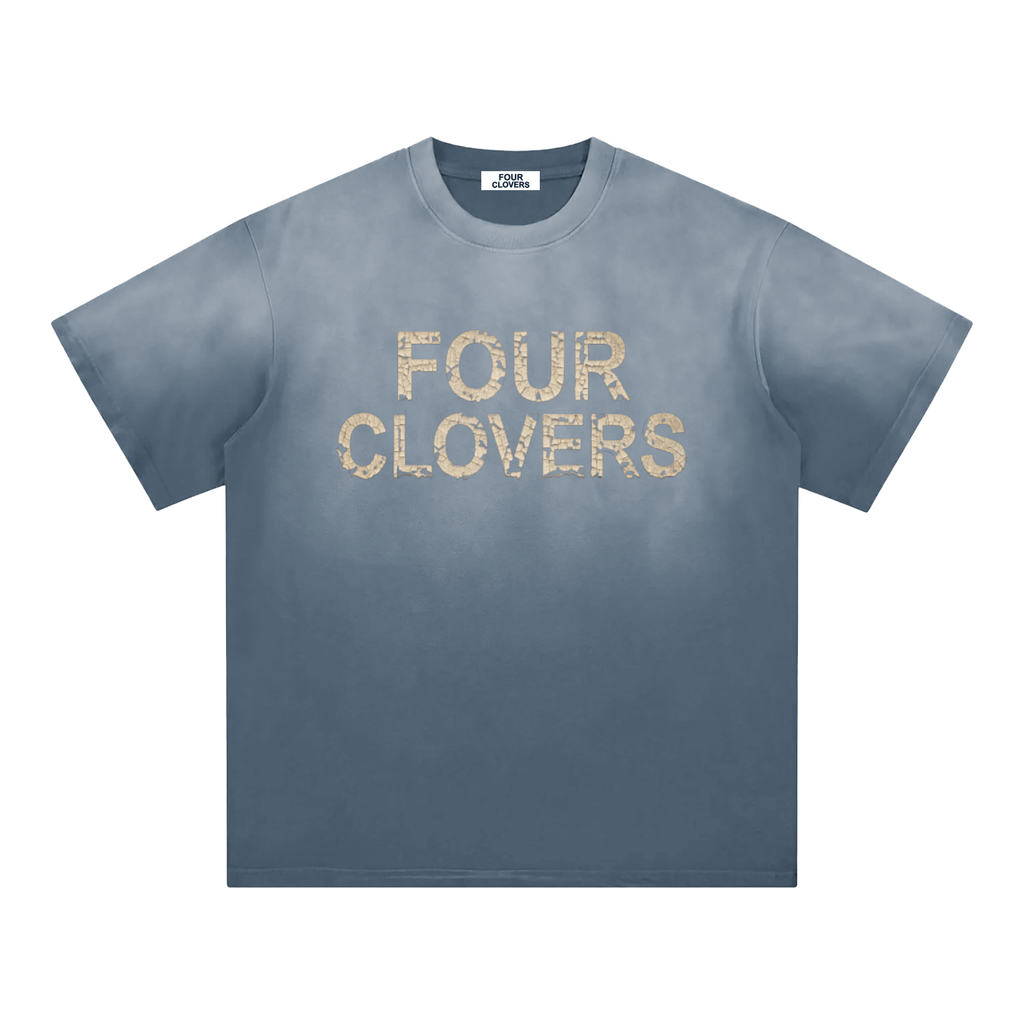 Four Clovers Sunfade Edge Gradient T-Shirt