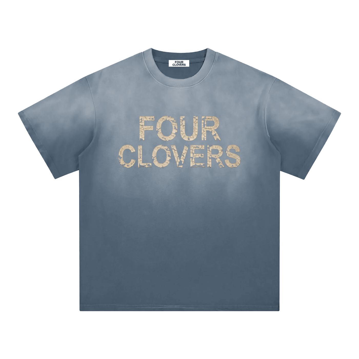 Four Clovers Sunfade Edge Gradient T-Shirt