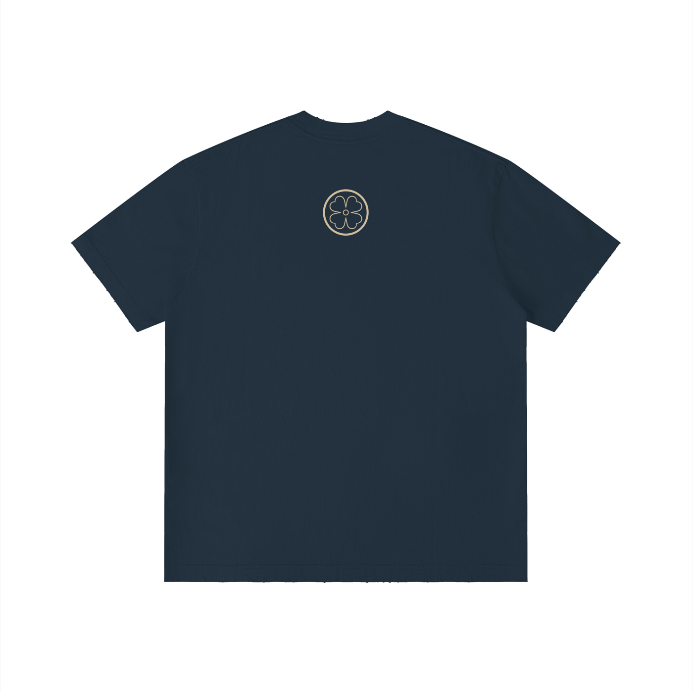 Four Clovers Vintage Wash Distressed T-Shirt