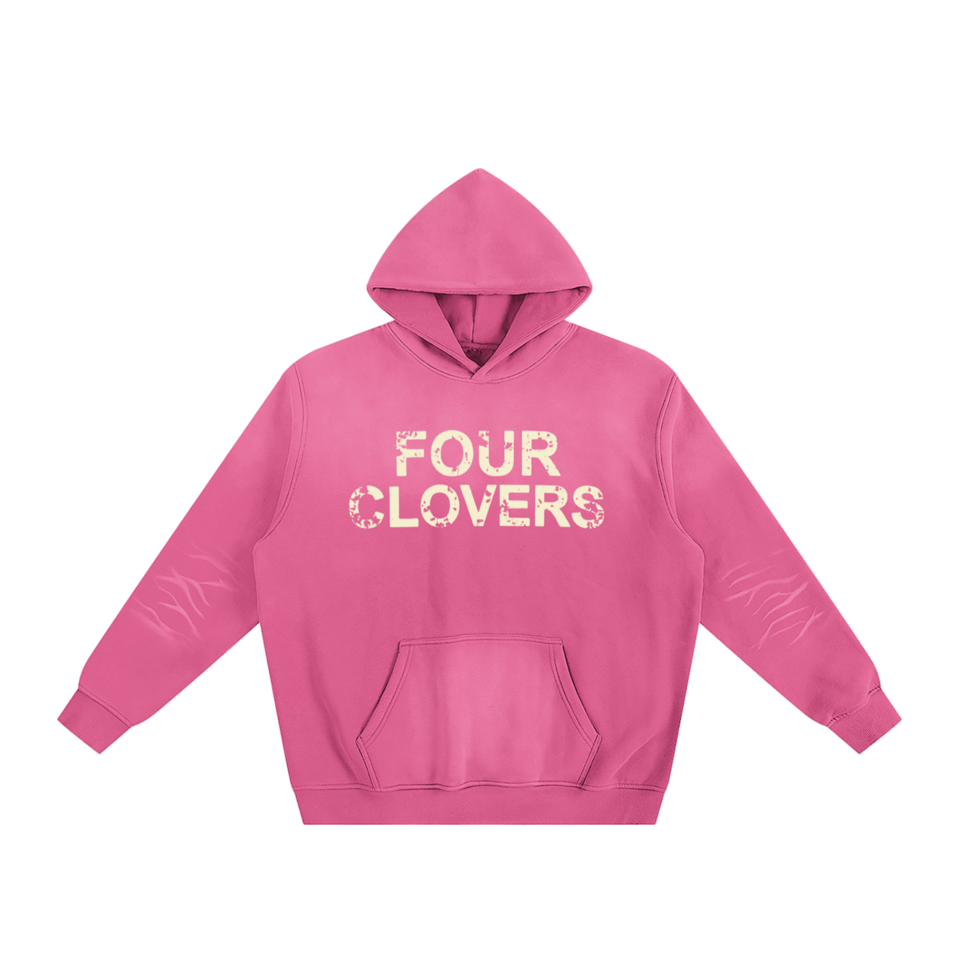 Four Clovers Sunfade Fleeced Hoodie
