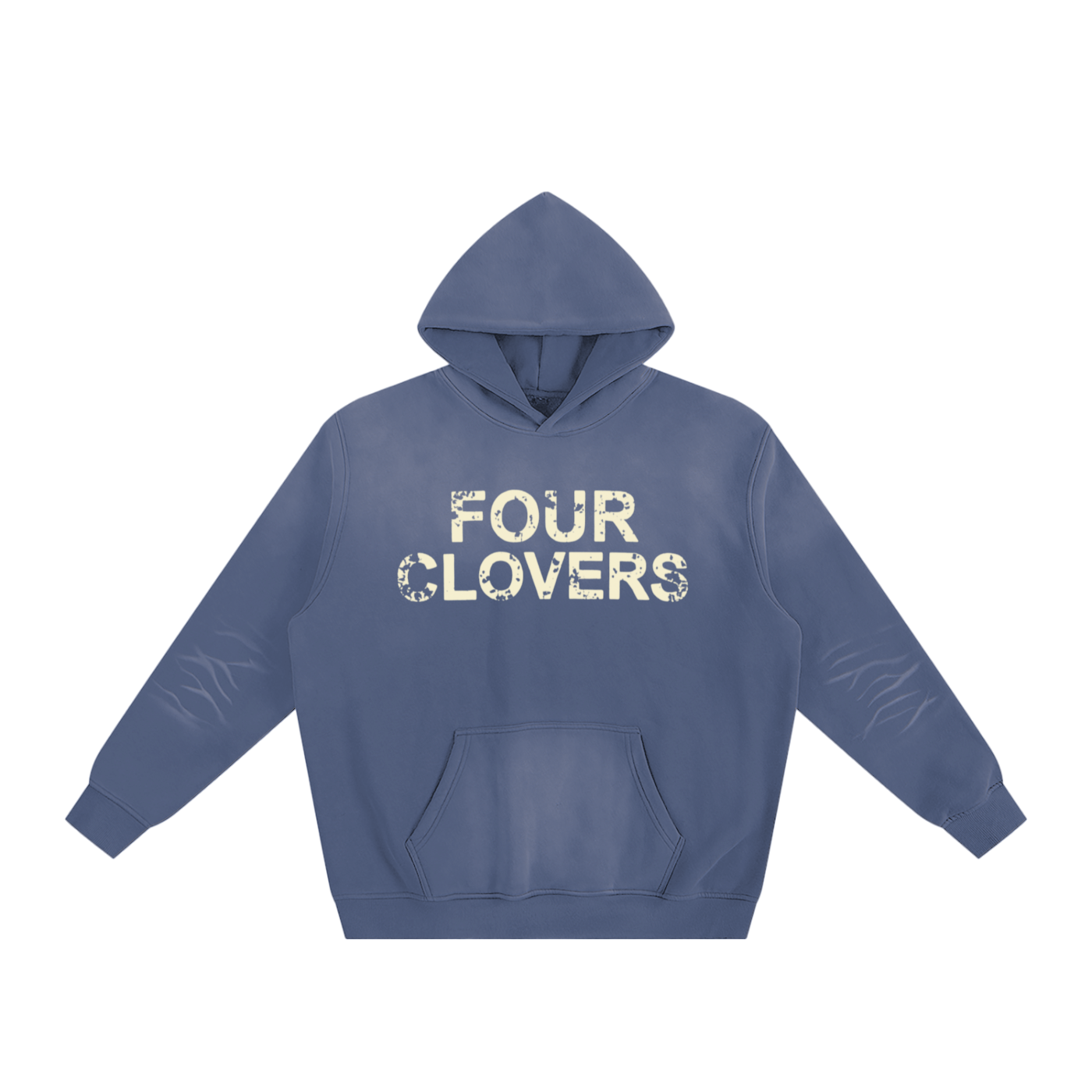 Four Clovers Sunfade Fleeced Hoodie
