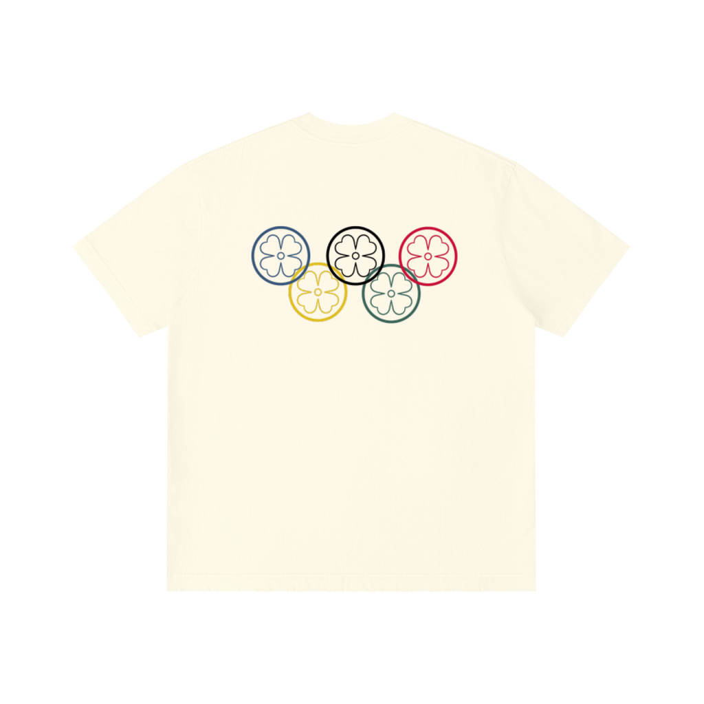 Four Clovers World Cup Unisex Vintage Wash Distressed T-Shirt