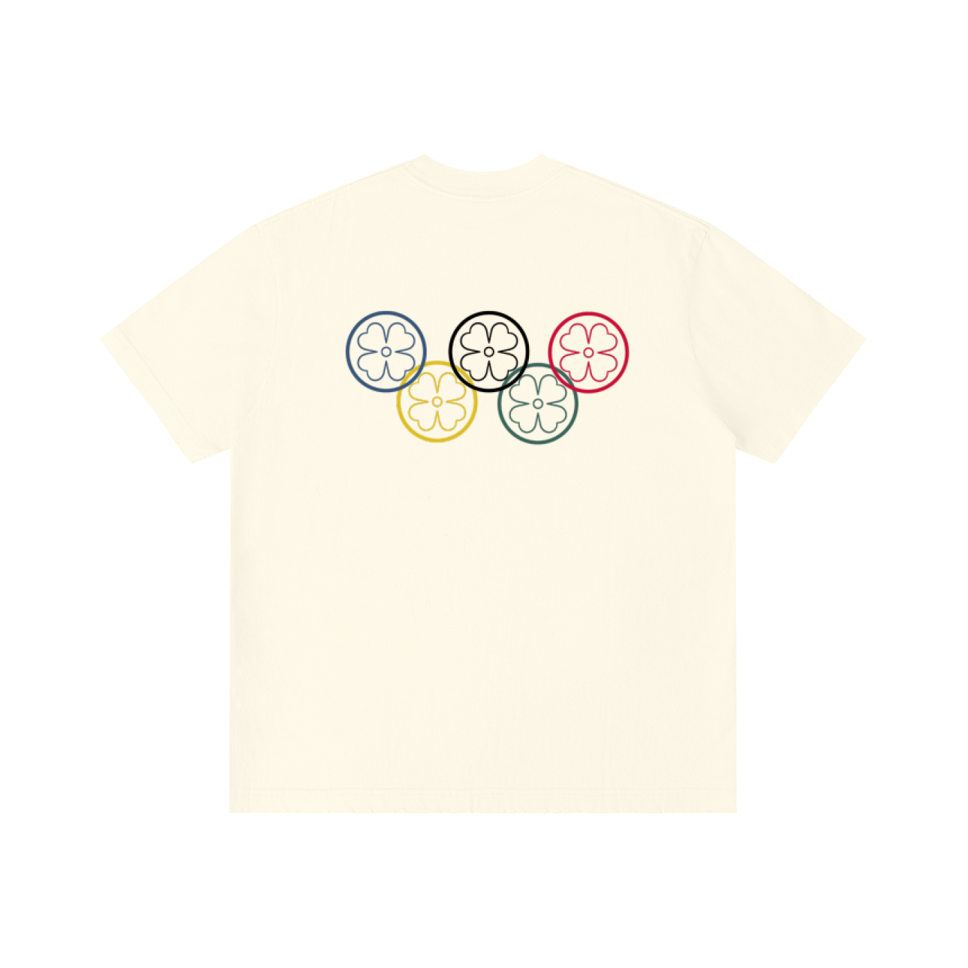 Four Clovers World Cup Unisex Vintage Wash Distressed T-Shirt