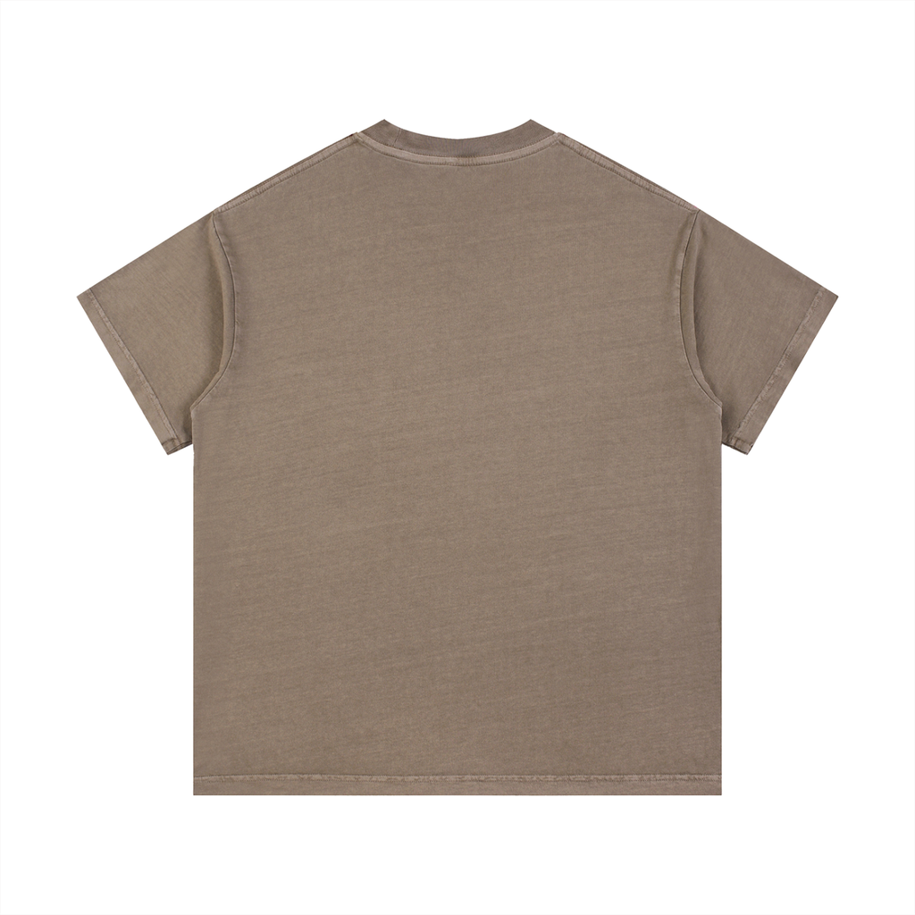 Four Clovers Vintage Wash Cotton T-Shirt