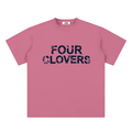 Four Clovers Unisex Sueded Cotton T-Shirt
