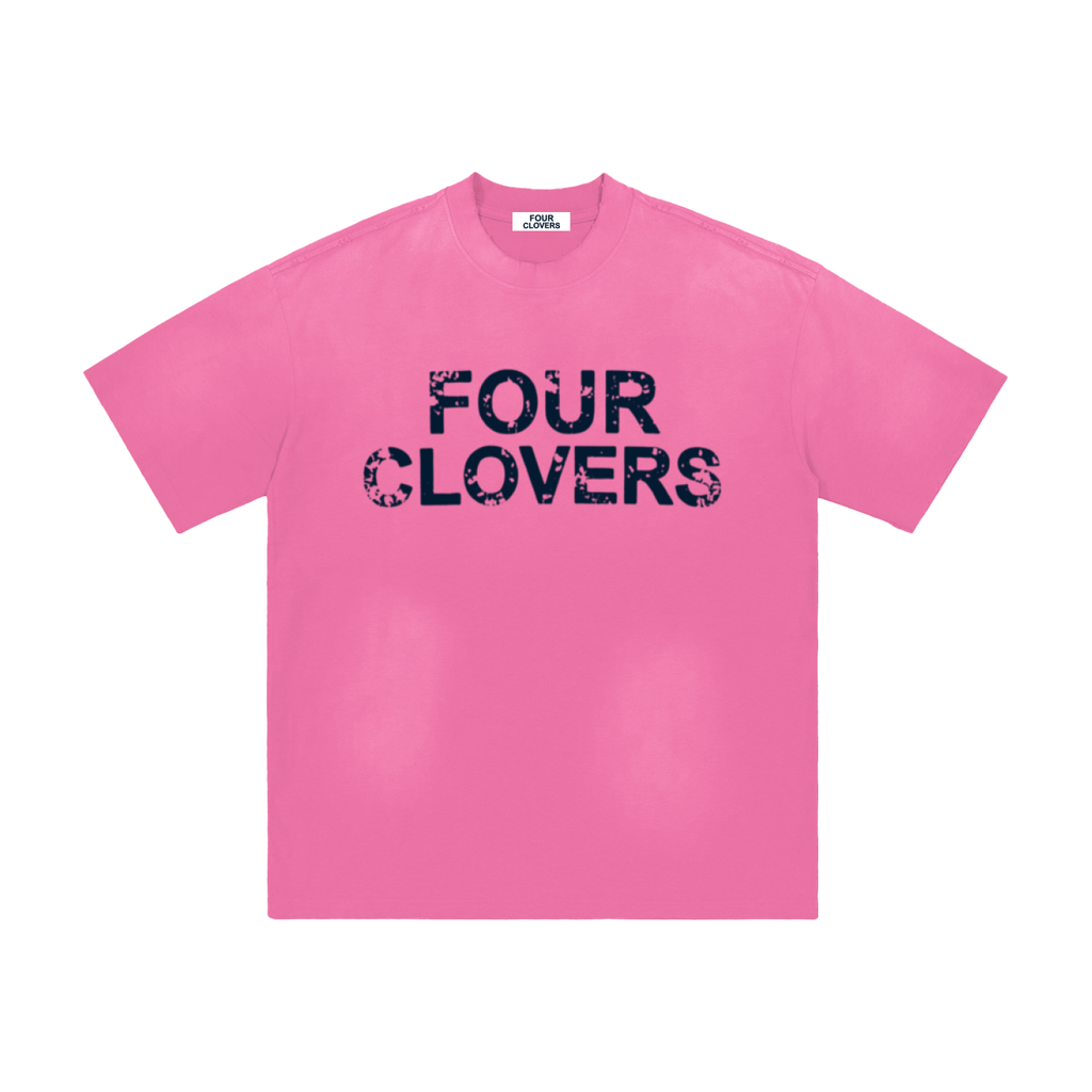 Four Clovers Hand-Frayed Sunfade T-Shirt