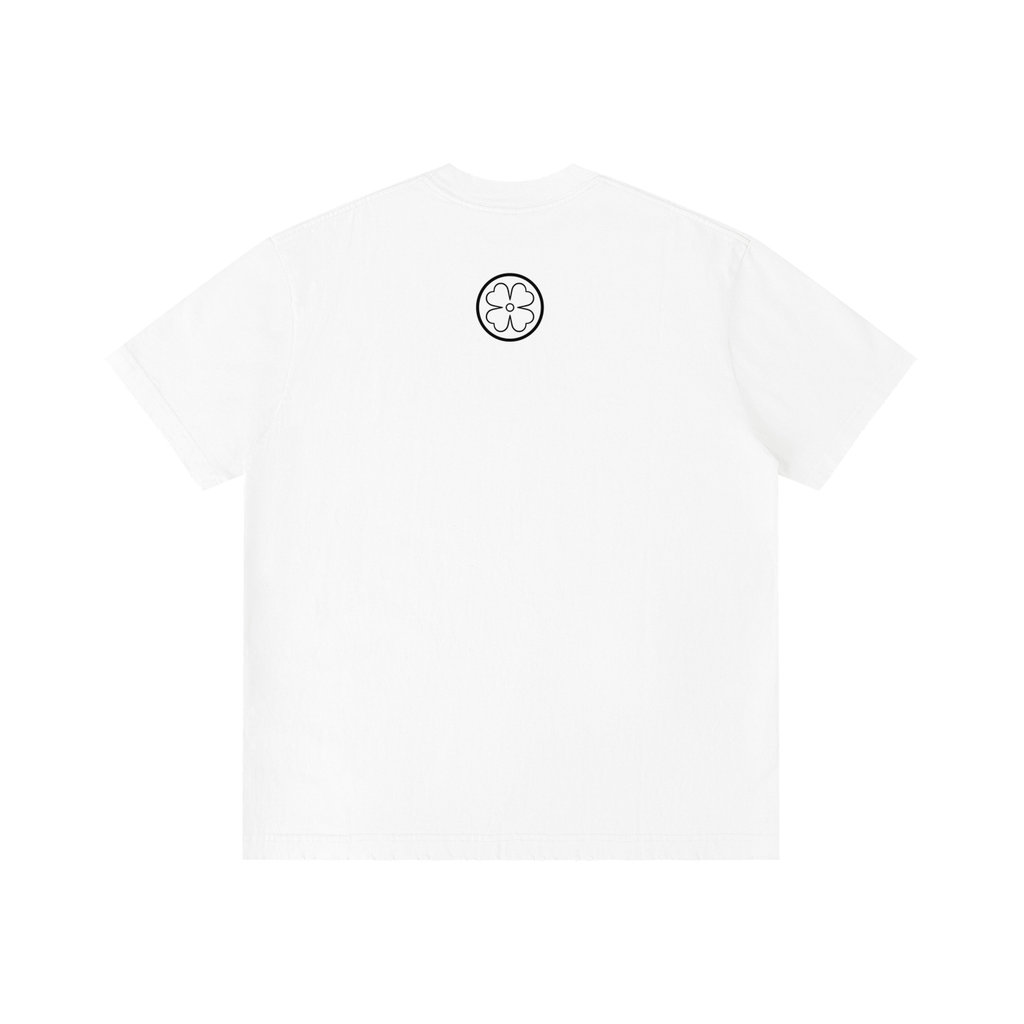 Four Clovers International Unisex Vintage Wash Distressed T-Shirt