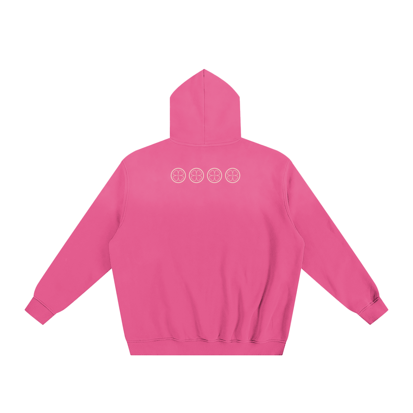 Four Clovers Sunfade Fleeced Hoodie